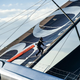 Illustration for article titled Spectacular stunt: Man runs up 98-foot ship mast and jumps into the sea